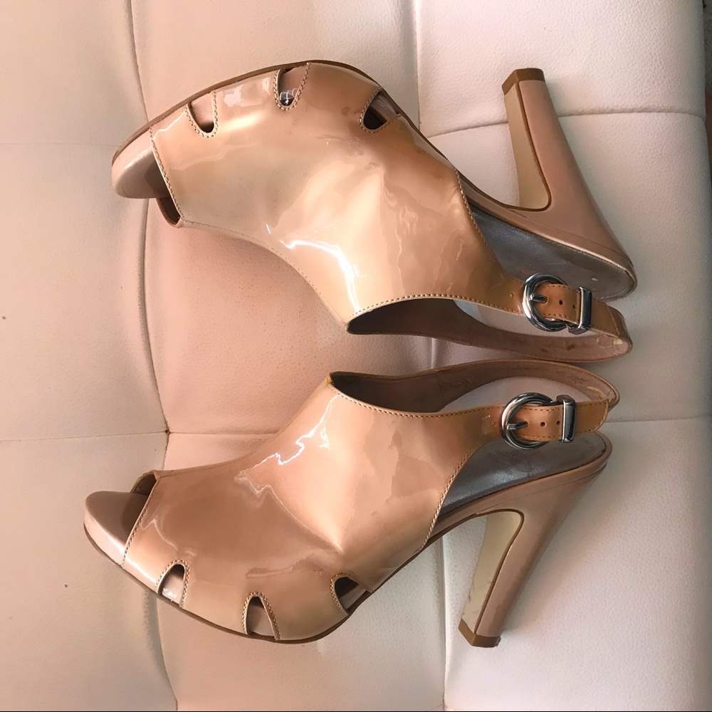 Gianni Bini peep toe heels